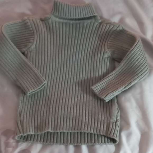 Turtleneck teddy bear heart Sweater 3T unisex - Picture 3 of 4